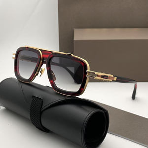 Gafas de Sol <span class=keywords><strong>ADITA</strong></span> LXN EVO de Alta Calidad para Hombre, Gafas de Sol de Diseño de Lujo para Mujer, Montura Clásica Retro de Moda - Product Image 3