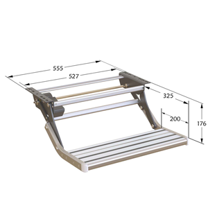 Pedal de paso telescópico automático para RV Camper Van Motorhome Factory-Vendido Hot Slide Out Electric Caravan RV Body Part - Product Image 6