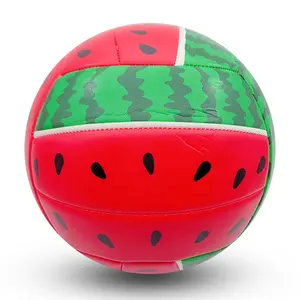 FVB水果西瓜排球卡通印花沙滩球5号儿童玩具