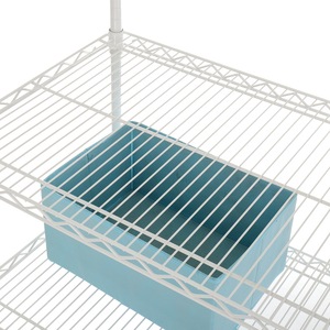 Étagères de rangement en acier inoxydable SIMPLY à 4 niveaux, étagères réglables, grande capacité, écologiques, pour garde-manger, OEM&ODM, DIY - Product Image 3
