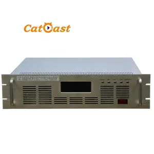 เครื่องส่งสัญญาณ COFDM 16 32 64 QAM QPSK เครื่องส่งสัญญาณทีวีดิจิตอล200W UHF 470-860MHz