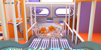Aire de jeux intérieure pour enfants Luckyplay, design créatif et amusant, thème mignon, utilisation commerciale sûre et sécurisée, équipement de jeu pour glisser et grimper