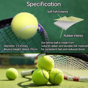 Logo de tennis personnalisé <span class=keywords><strong>Pader</strong></span> Tennis entraînement professionnel Tennis Durable personnel plage lancer pratique balle chien jouet - Product Image 4