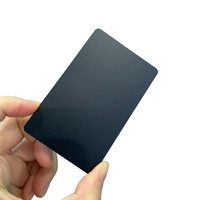 Tarjeta Inteligente NFC Negra NFC215 de 13.56MHz, 504 Bytes, Reescribible, Tarjeta de Visita NFC Fácil de Programar, Conveniente y Programable