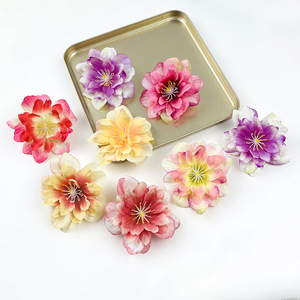 Fleurs de pivoine artificielles 7,5 cm, fleurs en soie, décoration de mariage, décoration de la maison - Product Image 1