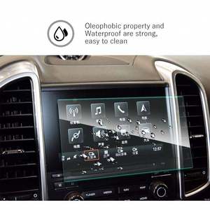 Protection d'écran de navigation automobile en verre trempé HD transparent sur mesure pour Toyota Camry 7 pouces, film protecteur d'écran GPS étanche - Product Image 2
