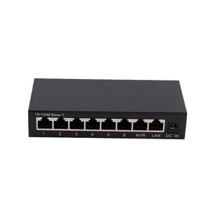 Non-standard 8-port 100Mbps 6POE 24V powered industrial <b>Ethernet</b> <b>switch</b>, building-specific monitoring PoE <b>switch</b> - Product Image 4