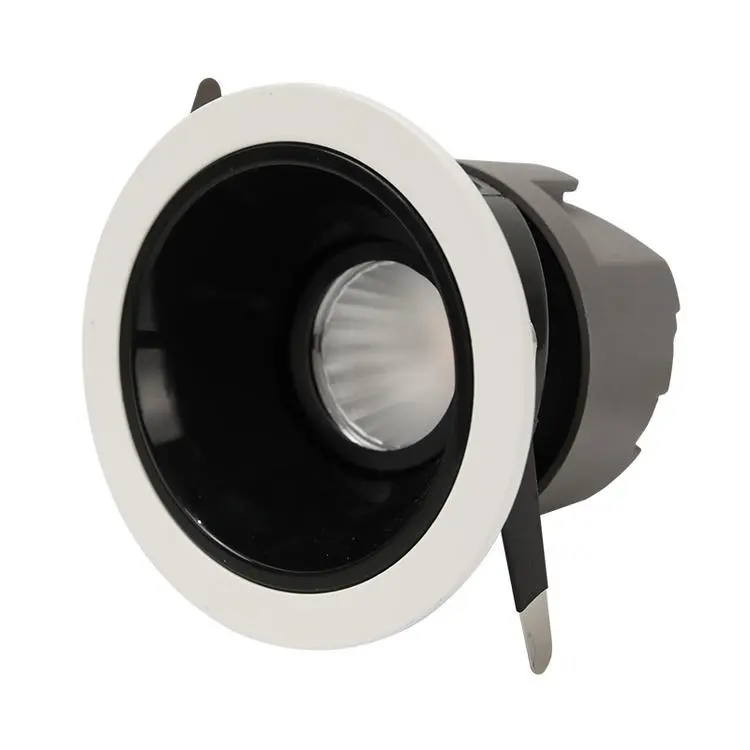 Fabriek Directe Verkoop Hoge Kwaliteit Plafond Ronde Spuitgieten Aluminium 7W Cob Inbouw Hotel Led Down Light