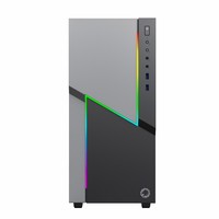 GAMEMAX – boîtier PC personnalisé, boîtier pour ordinateur de jeu, tour moyenne, boîtier pour ordinateur
