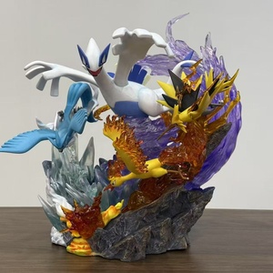 Poke-moned GK Ash <b>Family</b> <b>Photo</b> Poke-moned Quartet Glowing Statue Box Figurine - Product Image 6