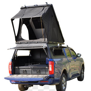 Vente en gros Unicom Pickup Truck CanopyTent Couverture de lit rigide avec intégration de tente de toit Auvent de camionnette pour <span class=keywords><strong>Ford</strong></span> Raptor <span class=keywords><strong>Ranger</strong></span> - Product Image 5