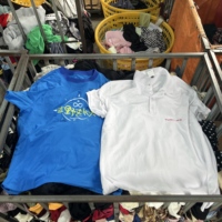 Kaos Bekas Pria Ukuran Campur Langsung dari Pabrik untuk Pria Pakaian Bekas Bergaya Kualitas Premium Ekspor