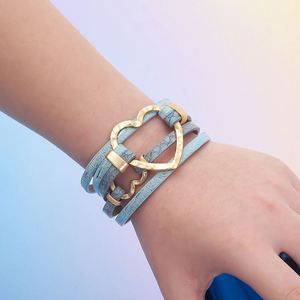 Skull <b>Leather</b> <b>Bracelet</b> Wholesale Bulk Discount Machined Steel Holiday Gift for Women Certified High Precision Polishing - Product Image 3
