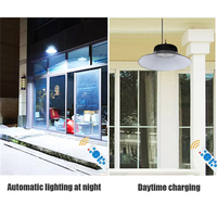 Desain Baru Perlengkapan Lampu Teluk Tinggi Led Surya untuk Gym Ip65 150W 200W Ufo Lampu Teluk Tinggi