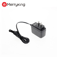 Alimentation murale certifiée UL FCC PSE, AC 100-240V, DC 5.5V 6.5V 7.5V 9V 500mA, prise US JP, adaptateur secteur 12V 1A