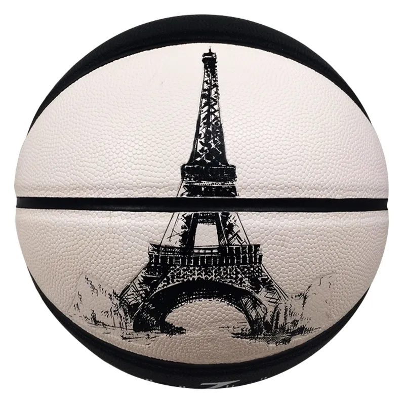 wholesale high qualitiies custom printed pu leather ball street basket ball sports ball in bulk