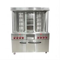 Grill Kebab à gaz Asadores De Potis Mini Dessus de Table Bbq Donner Machine Food Shop Saurma Automatique Industriel Doner