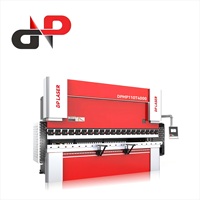 Presse plieuse CNC automatique électrique hydraulique à 6 axes et double servo Dapeng-110-4000, 4000 mm, pour tôles d'aluminium, avec moteur et pompe