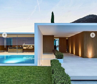 Haus Villa Stahlkonstruktion Vorgefertigter Luxus