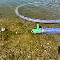 Machine à pêcher l'or simple et portable pour rivières peu profondes