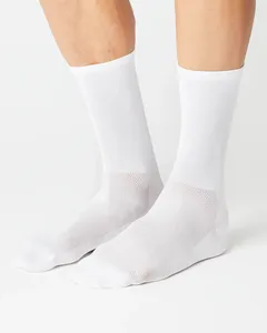 Mẫu Miễn Phí Chất Lượng Tốt Nhất Tùy Chỉnh Mỏng Nylon Trắng Marathon Đi Xe Đạp Vớ Người Đàn Ông Phụ Nữ Chạy - Product Image 2