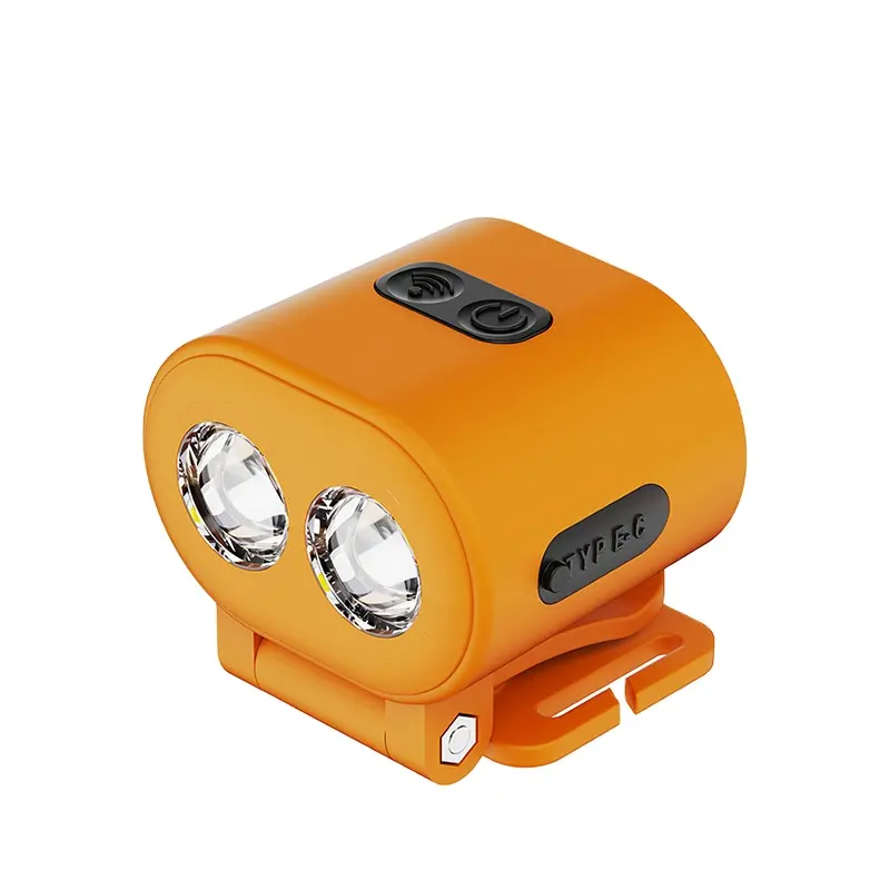 WARSUN Outdoor S689 ABS PC Froschauge-Linse Lichtbecher eingebaute Batterie 1000 Lumen IP55 TYPE-C 14 W LED-Scheinwerfer mit Magnet