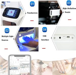 เครื่องพิมพ์ลายเล็บ 3 มิติ และเครื่องอบเล็บอัตโนมัติแบบออลอินวัน - Product Image 6