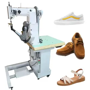 Semi-Automation Shoe Leather Upper Sewing Machine Price Repair Machinery