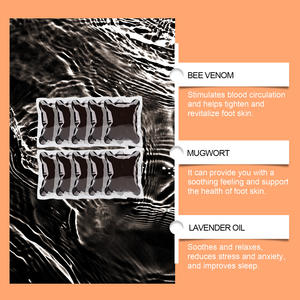 Perles de trempage des pieds détoxifiantes au venin d'abeille safran hydratant antibactérien améliore la qualité du sommeil soins des pieds - Product Image 4