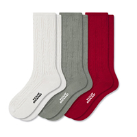 Chaussettes pour femmes en fil de coton doux, sensation légère et minimaliste, chaussettes en pointelle pour mollet, bordures personnalisées résistantes à l'effilochage, chaussettes décontractées