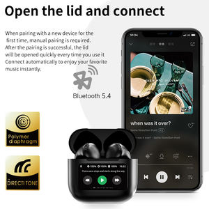 Audífonos Intrauditivos Inalámbricos al por Mayor con Pantalla Táctil LED a Color, Cancelación de Ruido, V5.3 y Batería de Larga Duración - Product Image 6