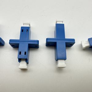 Anshi adaptor serat optik Simplex SC ke LC OS2 FTTH Singlemode standar untuk peralatan SM komunikasi optik - Product Image 2