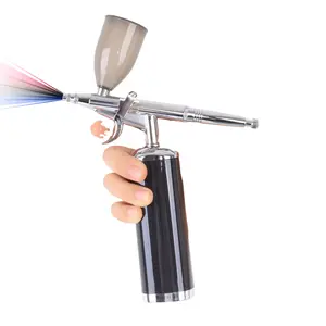 Versatile Wireless Portable Airbrush Compressor, Rechargeable Cordless Airbrush Model Painting, Manicures, Makeup, Tattoos