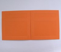 Haute qualité 2 photos sans lacet dossier photo 4x6 taille d'image durable écologique pour l'organisation d'albums photo