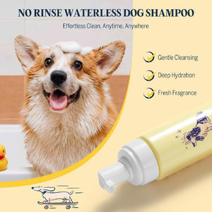 Shampoo Secco per Cani Senza Risciacquo, Schiuma Anti-Prurito, Controllo Odori, Idratante e Condizionante per Cani e Cuccioli - Product Image 2