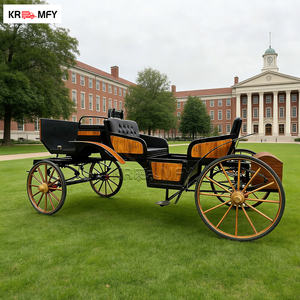 Chariot de luxe à chevaux avec éclairage LED pour mariage en extérieur, chariot de Noël, chariot Cendrillon à vendre - Product Image 6