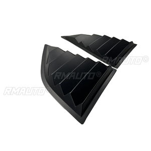 Cubiertas de Ventilación para Ventanas Laterales Traseras de Dodge Challenger 2008-2023, Accesorios para Auto, Piezas de Automóvil, Negro Mate - Product Image 4