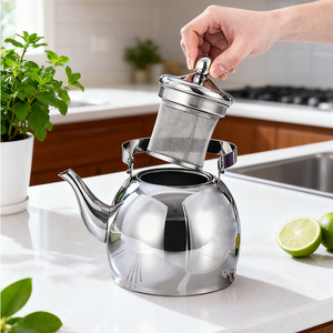 Miaocai sibilante tè acqua contenitore tenere teiera calda <span class=keywords><strong>per</strong></span> tisana con manico <span class=keywords><strong>per</strong></span> uso domestico e alberghiero - Product Image 3