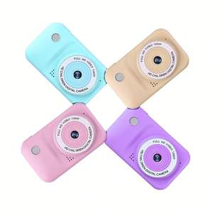 Appareil photo numérique pour enfants, capteur HD MOS de 2,4 pouces, impression instantanée, mini caméra avec grand angle de 180 degrés, cadeau d'anniversaire pour enfants - Product Image 1