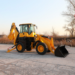 Bester Preis Mini-Traktor Baggerlader 4x4 Kompaktlader-Bagger für die Landwirtschaft - Product Image 2