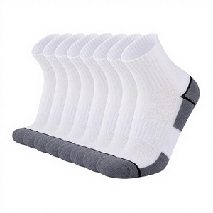 Calcetines Deportivos Transpirables con Elasticidad Mejorada, Mezcla de Nailon, Spandex y Algodón, Amortiguación en el Tobillo, Ecológicos, para Entrenamiento Deportivo - Product Image 3