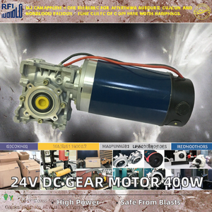 มอเตอร์เกียร์หนอน 24V DC 700W แม่เหล็กถาวร ป้องกันการระเบิด สำหรับเครื่องใช้ในบ้านและจักรยานไฟฟ้า - Product Image 2