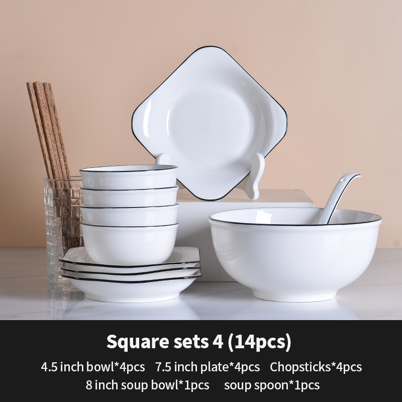 Set carré 4(14pcs)