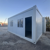 Maisons préfabriquées modulaires en acier, conteneurs habitables au design moderne, conception en kit, aménagement en capsules, utilisation pour appartements et bureaux