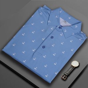 Camisas de Golf con Cuello Italiano para Hombre, Bordadas con Logotipo OEM, 88% Poliéster, 12% Elastano, Corte Ajustado, Secado Rápido, Estampadas - Product Image 3