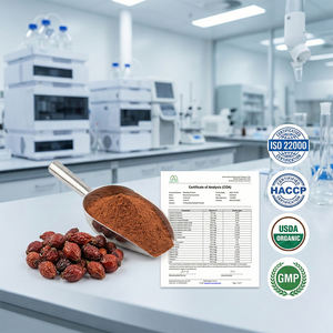 Extracto Natural de Rosa Mosqueta con Alto Contenido de <span class=keywords><strong>Vitamina</strong></span> <span class=keywords><strong>C</strong></span>, Polifenoles Antioxidantes, Grado Alimenticio, <span class=keywords><strong>Polvo</strong></span> para el Cuidado de la Piel, Soluble <span class=keywords><strong>en</strong></span> Agua, Shandong - Product Image 2