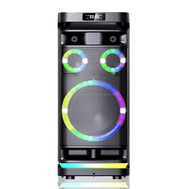 EV-2170  Big Power 10/12 Inch Factory Direct Wholesale Compact  Party Speaker Smiley Shape Deep Bass 5-Band EQ