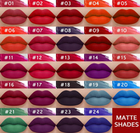 Rouge à lèvres liquide mat DIY minéral végétalien en gros, base de gloss à lèvres en crème avec style tendance, certificat MSDS, formule repulpante