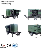 Generador Diésel Tipo Remolque OEM de 20kw, 30KW, 40KW, 50KW, Motor Cummins, Calidad Confiable, Precio Económico
