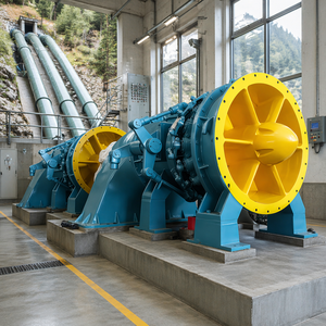 Générateur de turbine hydraulique 50 kW 100 kW, turbine à eau pour générer de l'électricité - Product Image 3